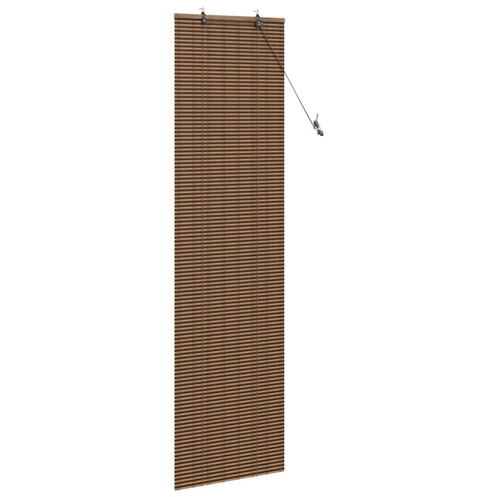 Window Blind Geometric Brown 60 x 220 cm Bamboo